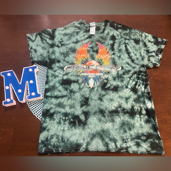 Journey Freedom Tour 2024 Tie-Dye Shirt, Medium - Picture 1 of 8